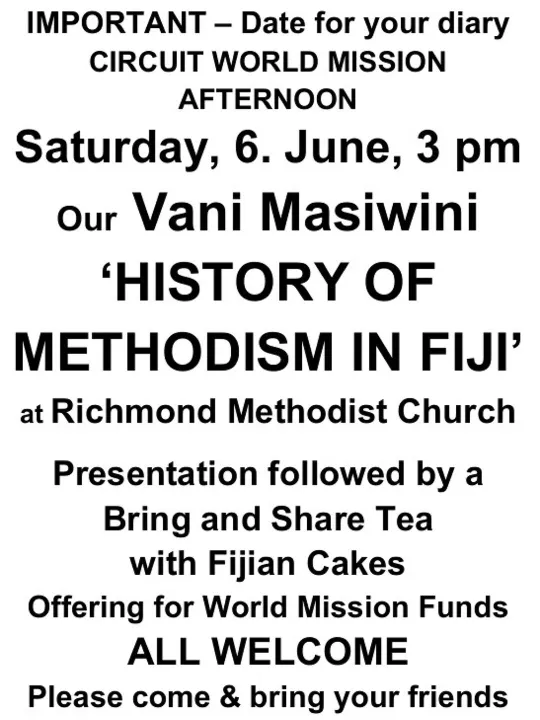 Richmond Mc 06.06.2026 Fiji
