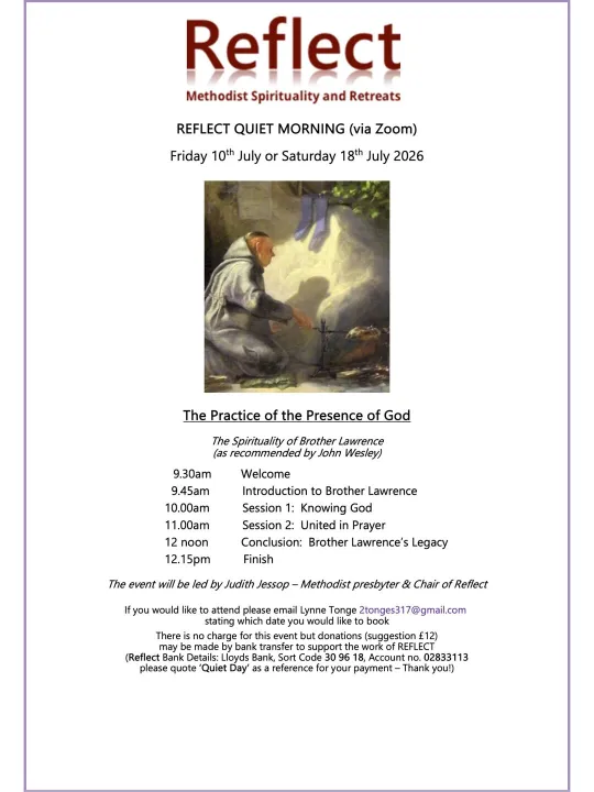 Reflect Quiet Mornings – July 2026