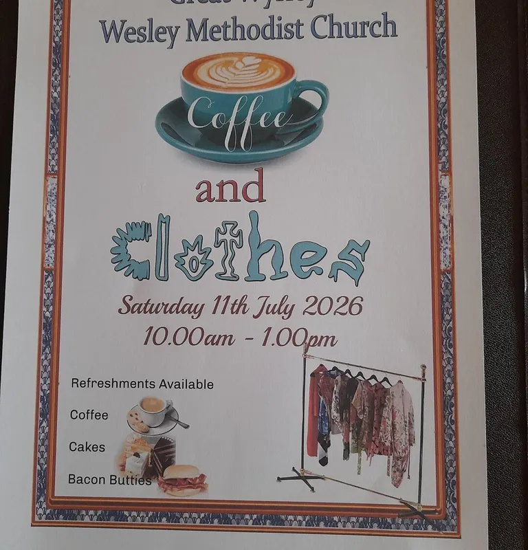 Great Wyrley Wesley: Coffee & Clothes