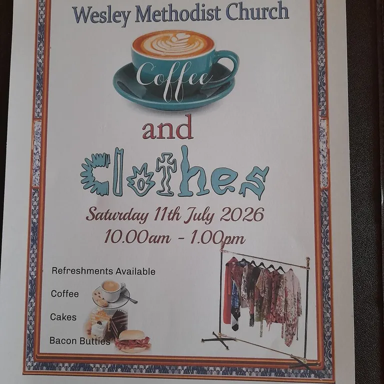 Great Wyrley Wesley: Coffee & Clothes
