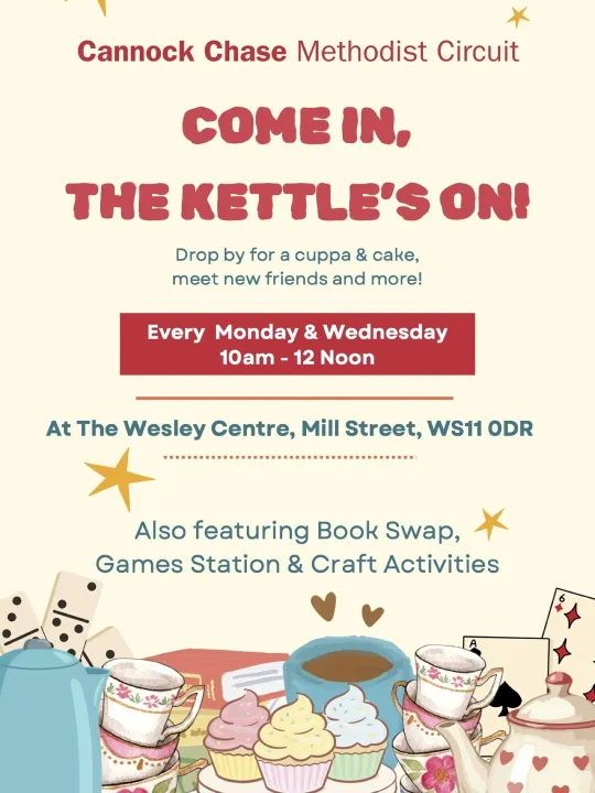 Come in The Kettle's On