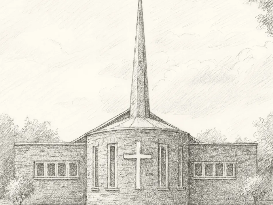 Balsall Common Sketch Image of Church