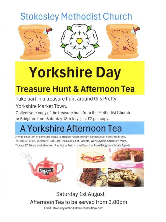 Yorkshire Day &ndash; 1st August 2026