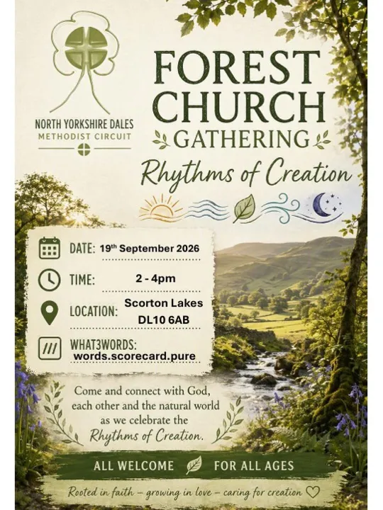 Forest Church Gathering 19.09.2026 Scorton Lakes