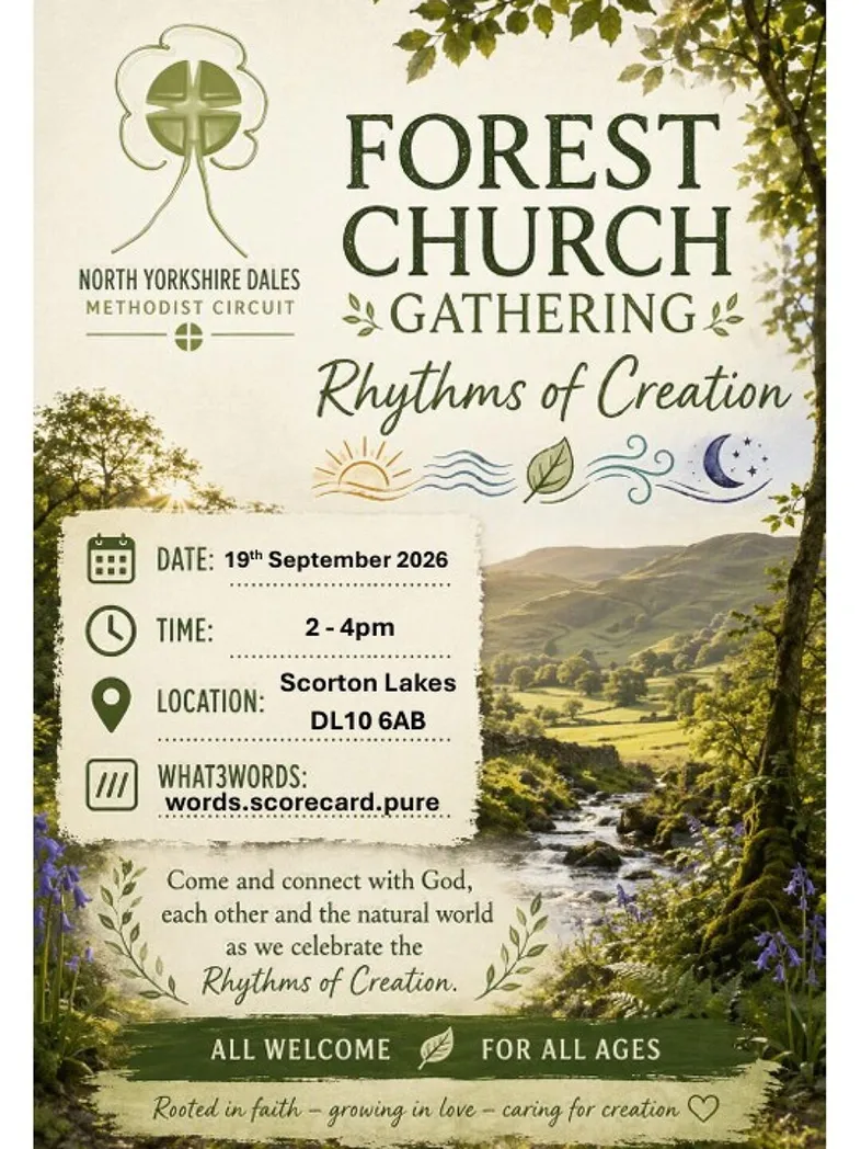 Forest Church Gathering 19.09.2026 Scorton Lakes