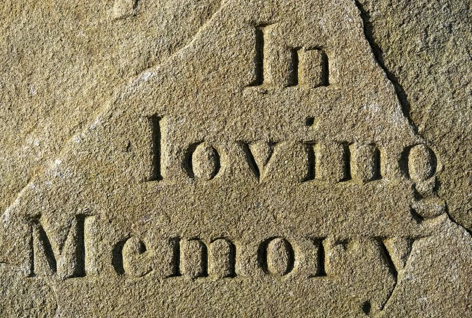 Loving, memory, memorial, grief, bereavement