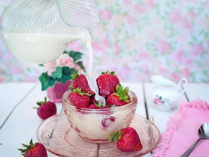 strawberries and cream