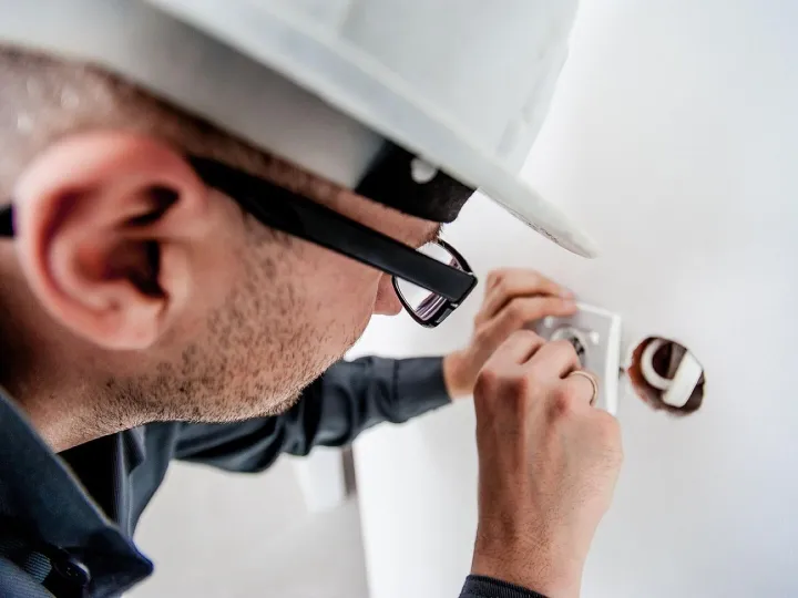 Electrician, repair, electricity, socket