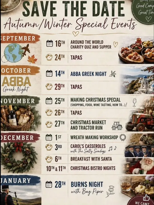 Alison&rsquo;s Country Kitchen Events