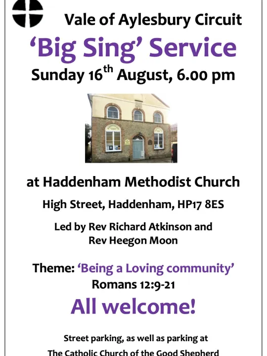 Haddenham Big Sing 16th August 2026