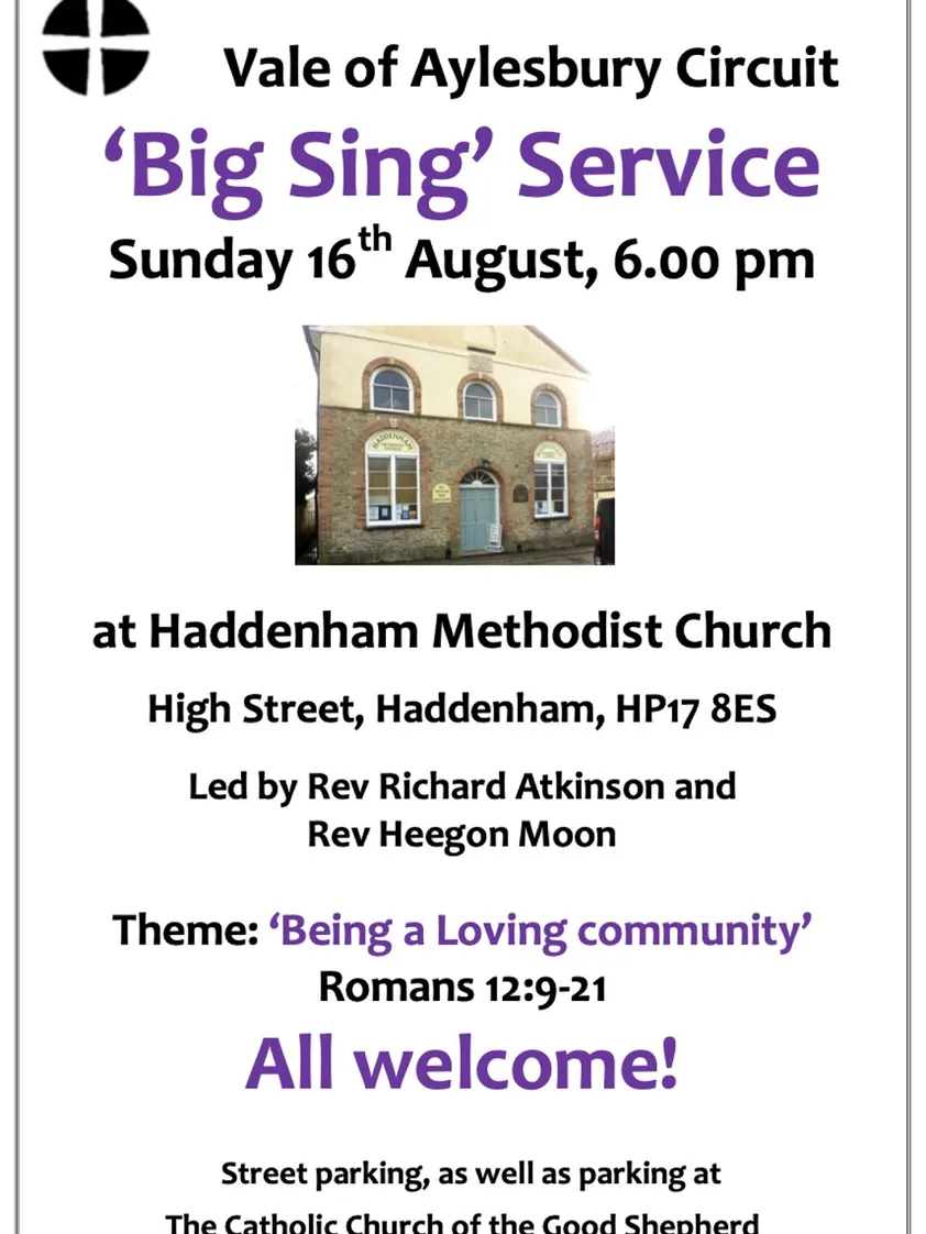 Haddenham Big Sing 16th August 2026