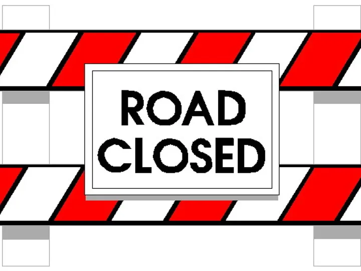 Road Closed