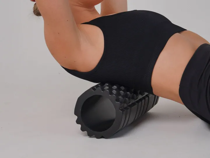 Northwell Recovery Foam Roller in use