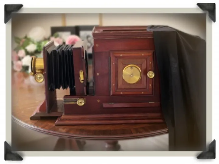 JGP vignette – just camera on table