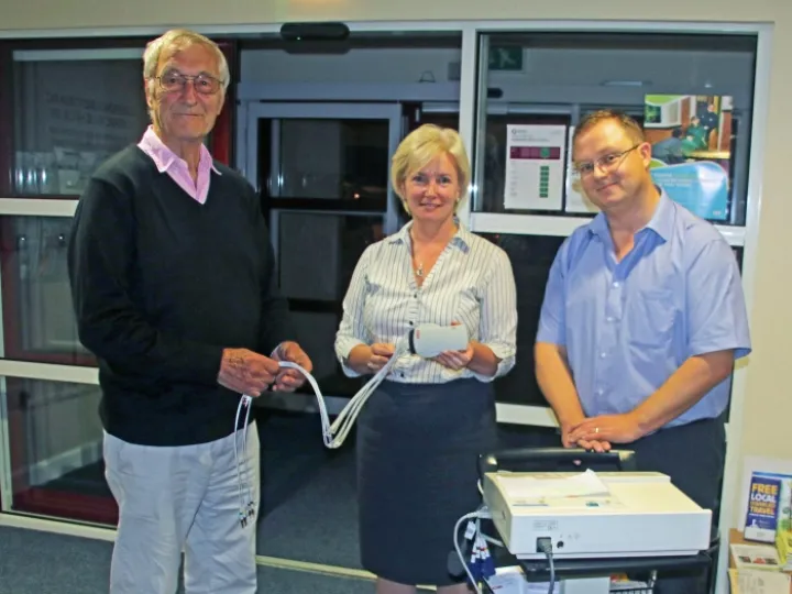 New ECG machine