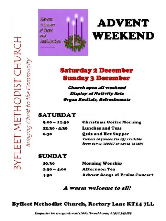 2017 Advent Weekend activities poster-page-001