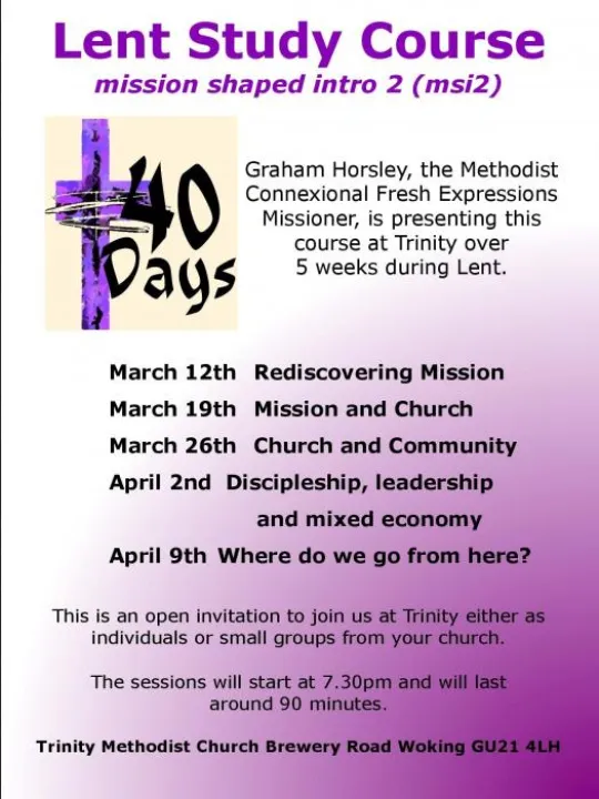 Lent 2019 poster