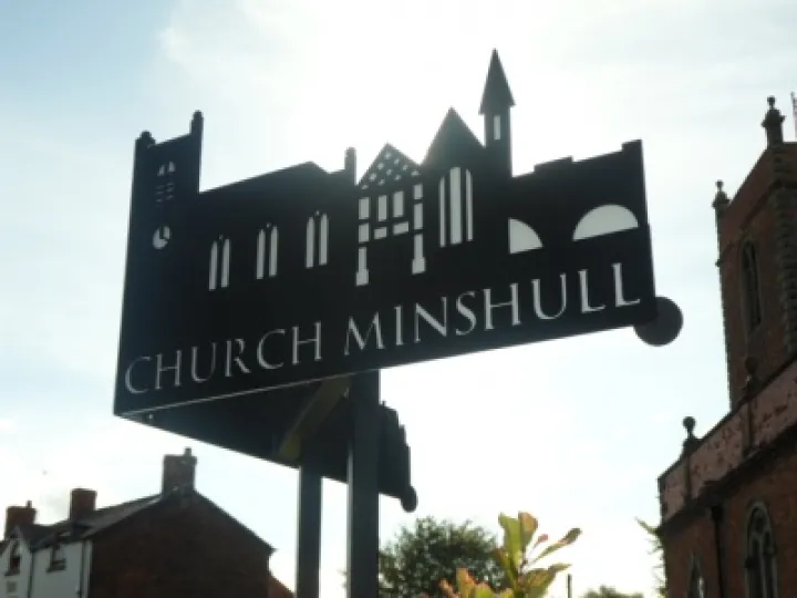CM village sign