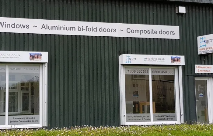 Main showroom for SWS windows and doors