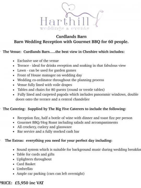 Harthill Weddings
