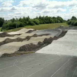 Winsford BMX Track Cheshire long view