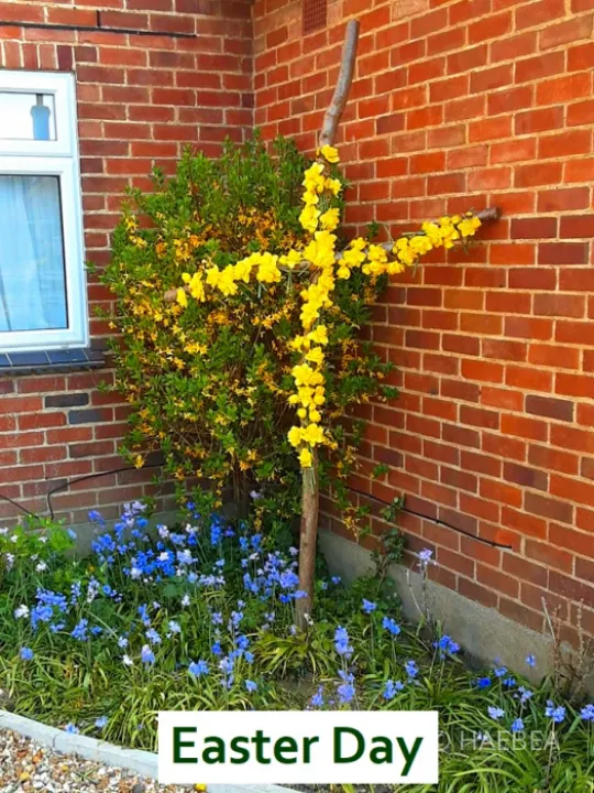 Debbie &ndash; Easter Cross &ndash; Labelled