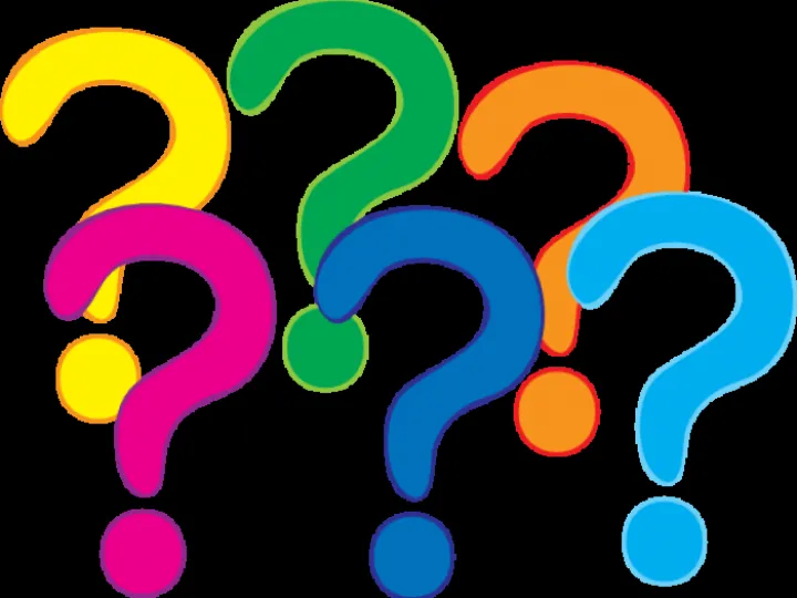 Question marks