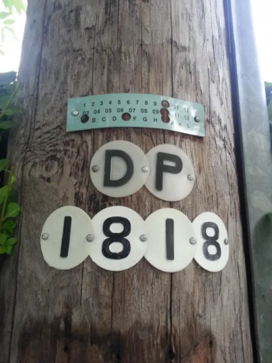 Telegraph pole