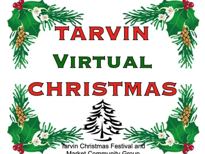 Tarvin Christmas Festival 3 Copperplate Holly&Spruce with logo