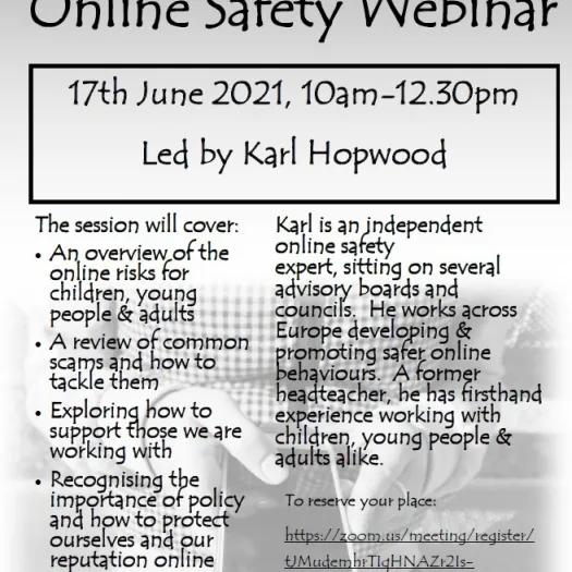 Online safety webinar
