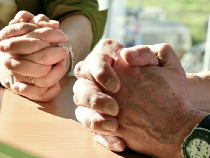 Praying hands