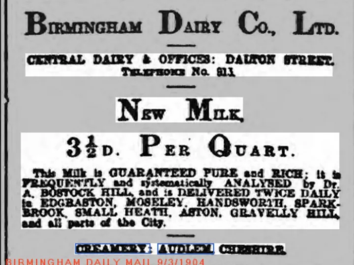 Milk Advert