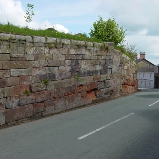 St Oswalds Church Yard Wall