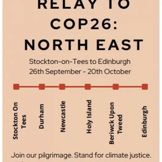 COP 26 relay
