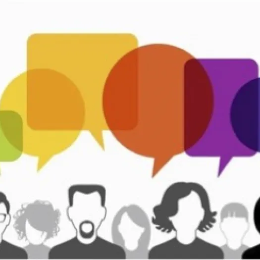 talking people