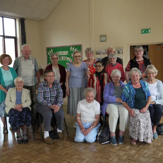 Tuesday Group in the hall