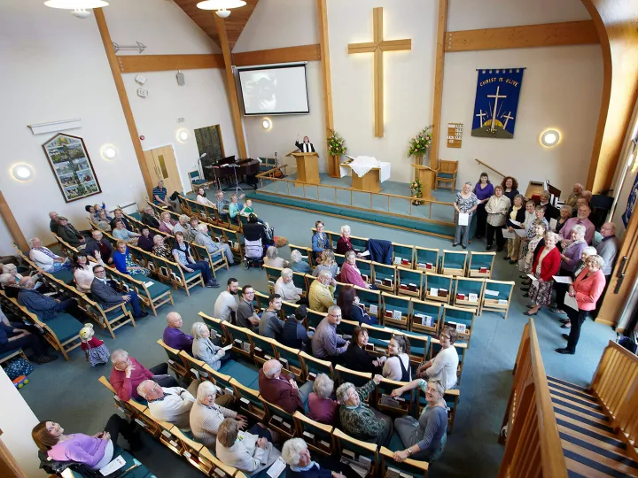 Broadstone Methodist Church Interior