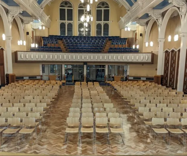 Victoria Hall Seating AFTER