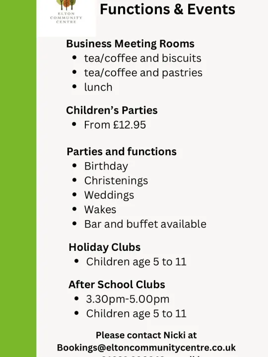 Cafe Opening Times