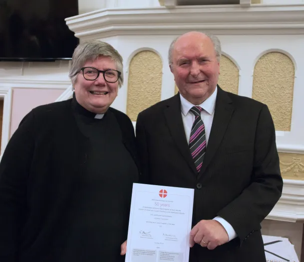 Jonathan Thompson and Rev'd Helen