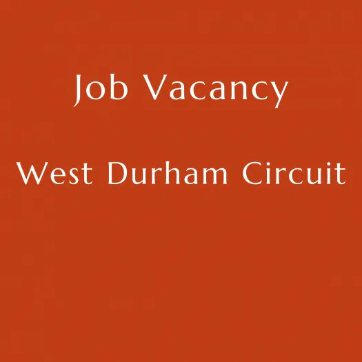 West Durham Job Vacancy