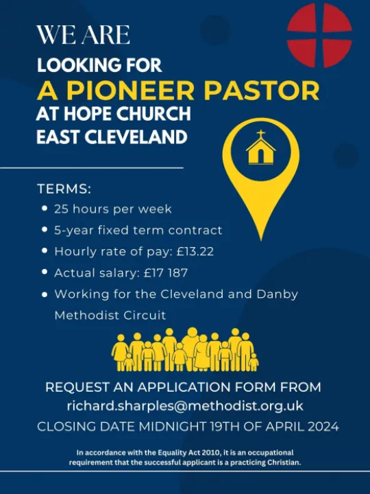 Pioneer vacancy Cleveland & Danby Circuit