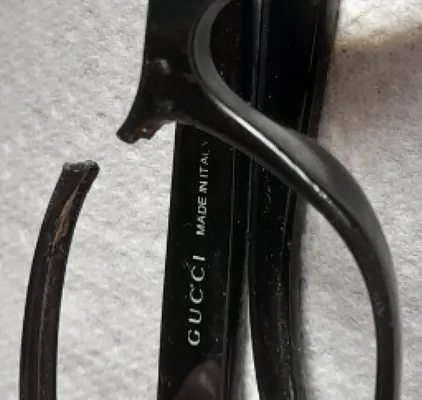 Broken Gucci eyewear