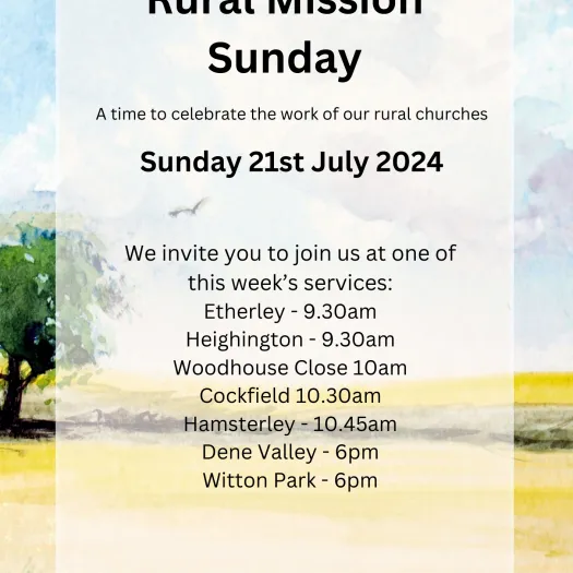 Rural Mission Sunday