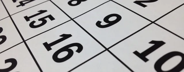 Calendar, date, time
