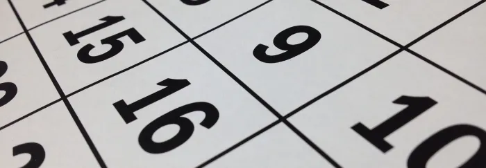 Calendar, date, time