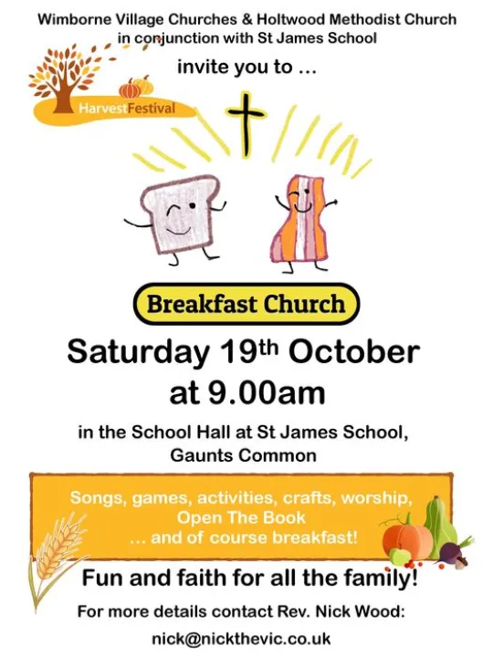Breakfast Church Poster &ndash; Oct 19th 2024