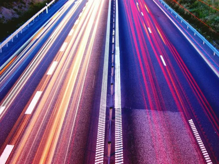 Time Lapse Photography of Road