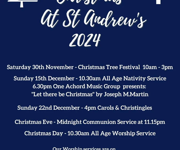 Christmas 2024 Events At St