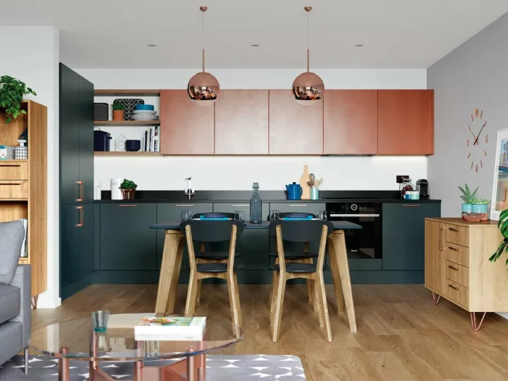 Alku Modern L-Shaped Matt Kitchen 1